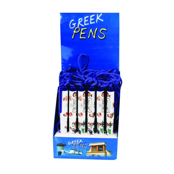 ΣΤΥΛΟ ΜΕ ΚΟΡΔΟΝΙ ΧΑΡΤΗΣ "CRETE" /ΣΥΣΚ36