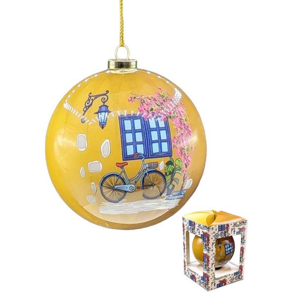 ΜΠΑΛΑ ΚΡΕΜΑΣΤΗ ΜΕ ΠΟΔΗΛΑΤΟ GREECE ΧΡΥΣΗ /7,5ΕΚ /ΣΥΣΚ12