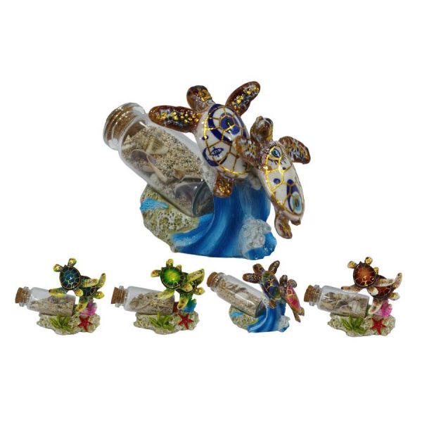 ΣΟΥΒΕΝΙΡ ΔΙΑΚΟΣΜΗΤΙΚΟ ΜΠΟΥΚΑΛΑΚΙ ΜΕ ΧΕΛΩΝΑΚΙΑ 2ΧΡΩΜ /7,6ΕΚ /ΣΥΣΚ6