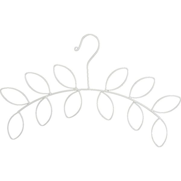 ΚΡΕΜΑΣΤΡΑ ΜΕΤΑΛ.ΓΙΑ ΜΑΝΤΗΛΙΑ ΣΧΗΜΑ ΦΥΛΛΩΝ ΛΕΥΚΟ /50Χ29ΕΚ