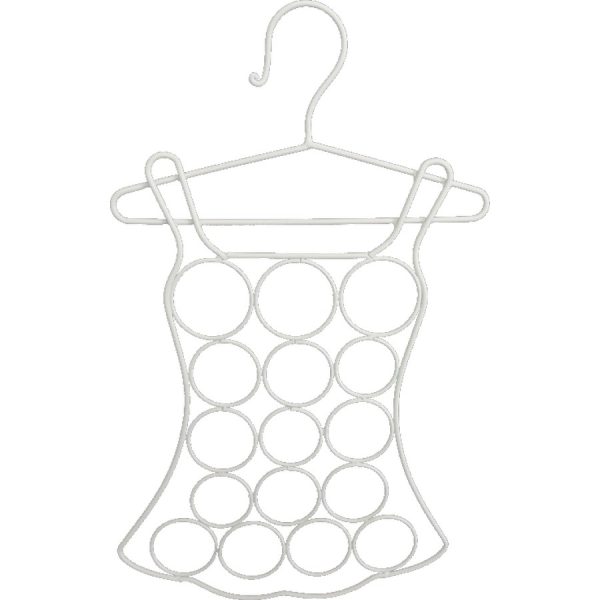 ΚΡΕΜΑΣΤΡΑ ΜΕΤΑΛ. ΓΙΑ ΜΑΝΤΗΛΙΑ ΣΧΗΜΑ ΣΩΜΑΤΟΣ ΛΕΥΚΟ /26Χ43ΕΚ