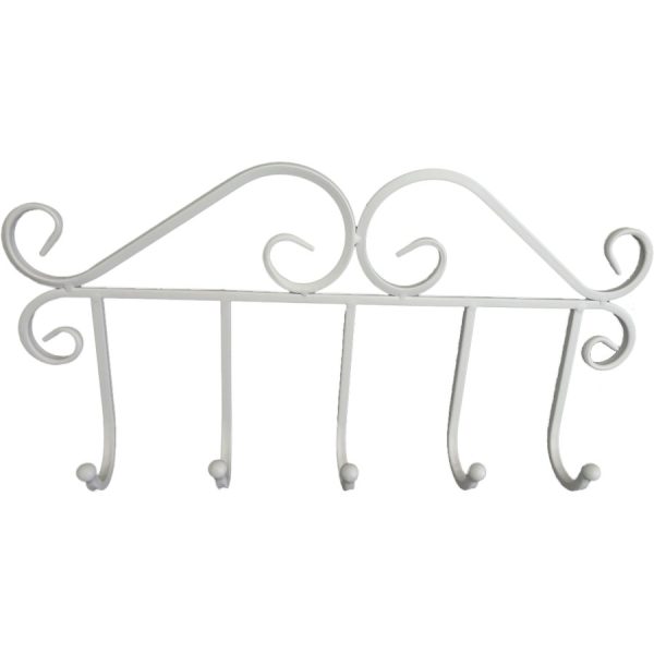 ΚΡΕΜΑΣΤΡΑ ΜΕΤΑΛ. 5 ΘΕΣΕΩΝ ΛΕΥΚΟ /50Χ7Χ25ΕΚ