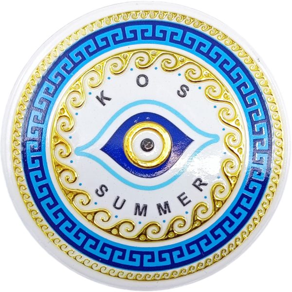 MAGNET EYE SUMMER KOS /7,5Χ7,5CM