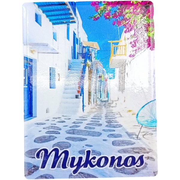 MAGNET STREET MYKONOS /6Χ8CM