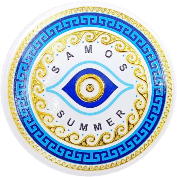 ΜΑΓΝΗΤΑΚΙ ΜΑΤΙ 'SUMMER' ΣΑΜΟΣ /7,5Χ7,5ΕΚ /ΣΥΣΚ10