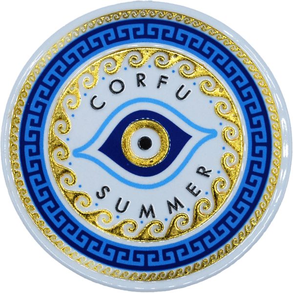 ΜΑΓΗΝΤΑΚΙ ΜΕ ΜΑΤΙ ΚΕΡΚΥΡΑ  /7,5Χ7,5ΕΚ /ΣΥΣΚ10