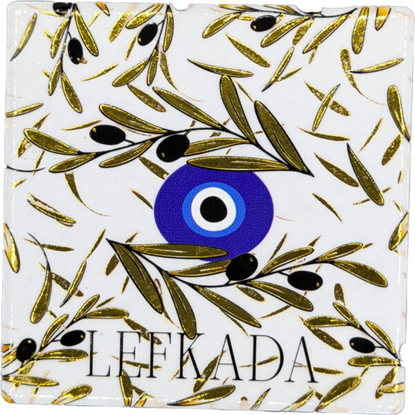 MAGNET SQUARE EYE LEFKADA /7,5Χ7,5CM