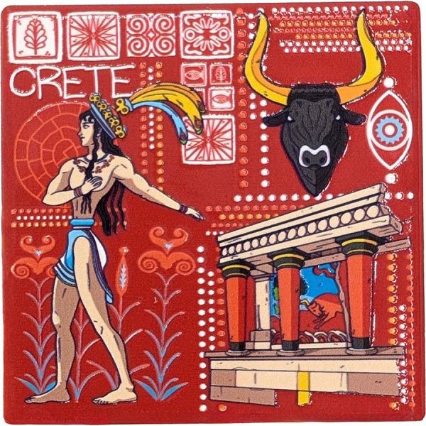 ΜΑΓΝΗΤΑΚΙ ΤΕΤΡΑΓ. ΜΙΝΩΤΑΥΡΟΣ ΚΡΗΤΗ /7,5Χ7,5ΕΚ /ΣΥΣΚ10