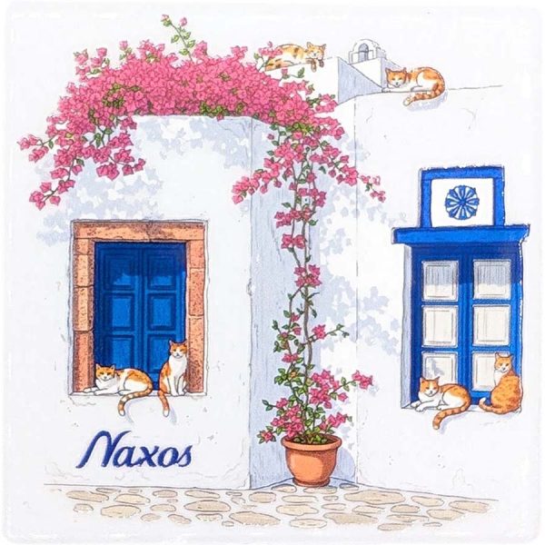 ΜΑΓΝΗΤΑΚΙ ΤΕΤΡΑΓ. ΠΑΡΑΘΥΡΟ ΜΕ ΓΑΤΟΥΛΑ ΝΑΞΟΣ /7,5Χ7,5ΕΚ /ΣΥΣΚ10