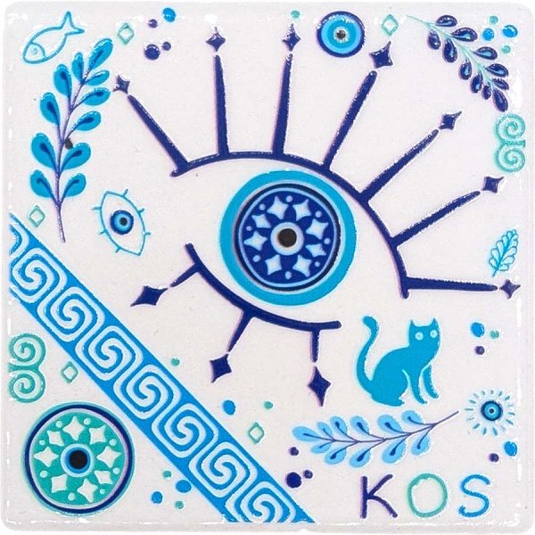 ΜΑΓΝΗΤΑΚΙ ΤΕΤΡΑΓ. ΜΑΤΑΚΙΑ ΚΑΙ ΜΑΙΑΝΔΡΟΣ ΚΩΣ /7,5Χ7,5ΕΚ /ΣΥΣΚ10