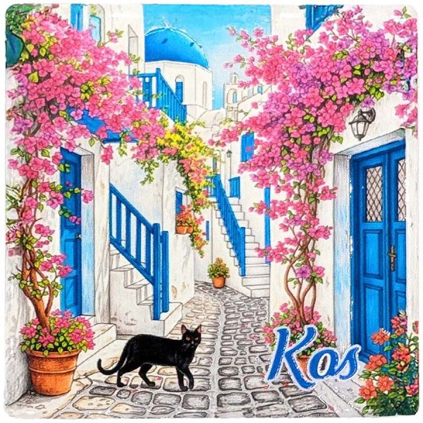 ΜΑΓΝΗΤΑΚΙ ΤΕΤΡΑΓ. ΓΑΤΟΥΛΑ ΣΕ ΣΩΚΑΚΙ ΚΩΣ /7,5Χ7,5ΕΚ /ΣΥΣΚ10