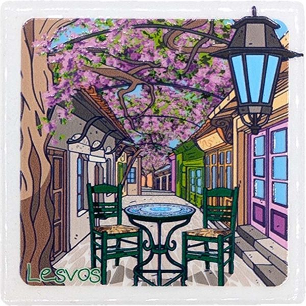 ΜΑΓΝΗΤΑΚΙ ΤΕΤΡΑΓ. ΤΡΑΠΕΖΑΚΙ ΛΕΣΒΟΣ /7,5Χ7,5ΕΚ /ΣΥΣΚ10