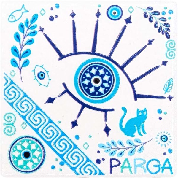 ΜΑΓΝΗΤΑΚΙ ΤΕΤΡΑΓ. ΜΑΤΙ ΚΑΙ ΜΑΙΑΝΔΡΟΣ ΠΑΡΓΑ /7,5Χ7,5ΕΚ /ΣΥΣΚ10