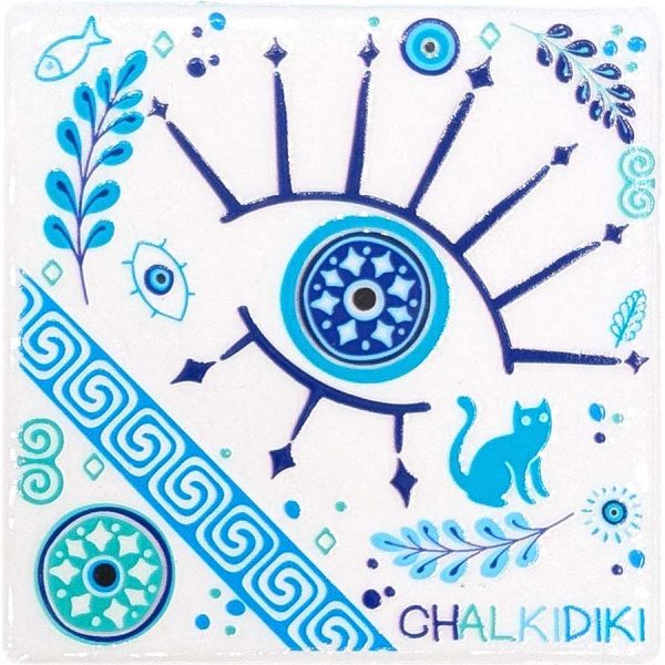 ΜΑΓΝΗΤΑΚΙ ΤΕΤΡΑΓ. ΜΑΤΙ ΚΑΙ ΜΑΙΑΝΔΡΟΣ ΧΑΛΚΙΔΙΚΗ /7,5Χ7,5ΕΚ /ΣΥΣΚ10