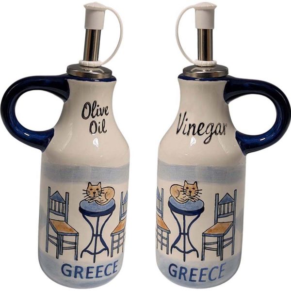 ΔΟΧΕΙΟ ΚΕΡΑΜ. ΕΛΑΙΟΛΑΔΟΥ ΣΕΤ2 ΓΑΤΑ ΣΕ ΤΡΑΠΕΖΑΚΙ