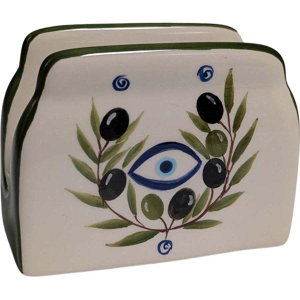 ΧΑΡΤΟΠΕΤΣΕΤΟΘΗΚΗ ΚΕΡΑΜ. ΚΛΑΔΙ ΕΛΙΑΣ ΜΕ ΜΑΤΙ /ΣΥΣΚ6