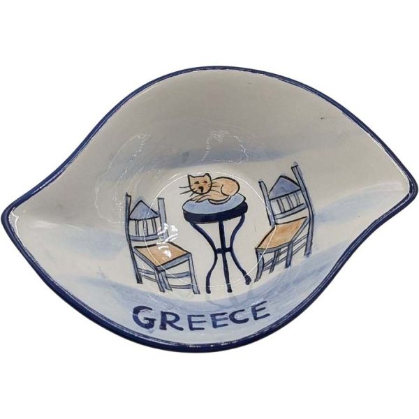 ΘΗΚΗ ΓΙΑ ΚΟΥΤΑΛΙ ΚΕΡΑΜ. ΓΑΤΑ ΣΕ ΤΡΑΠΕΖΑΚΙ /ΣΥΣΚ6