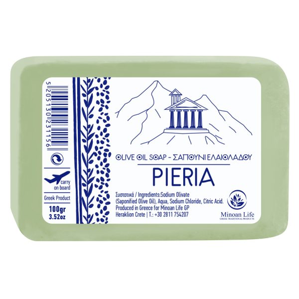 ΣΑΠΟΥΝΙ ΕΛΑΙΟΛΑΔΟΥ ΠΙΕΡΙΑ ΦΥΣΙΚΟ 100gr /ΣΥΣΚ24