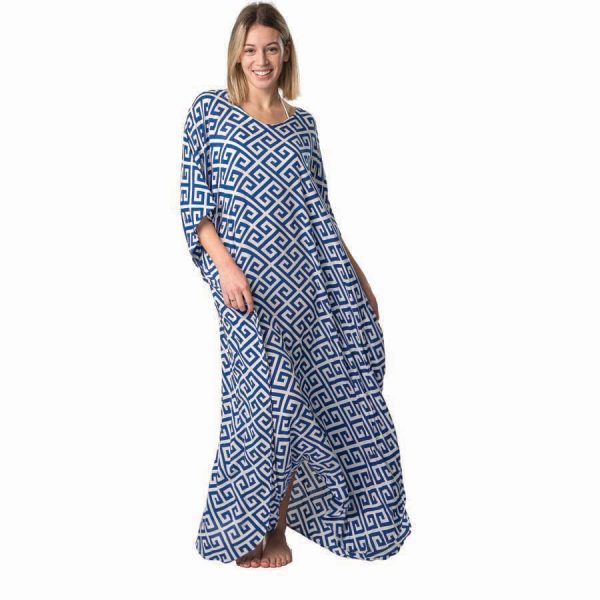 ΚΑΦΤΑΝΙ ΜΑΚΡΥ ΜΑΙΑΝΔΡΟΣ ΑΣΠΡΟ ΜΠΛΕ