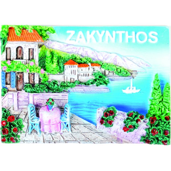 ΜΑΓΝΗΤΑΚΙ ΜΕ ΑΞΙΟΘΕΑΤΑ ZAKYNTHOS /7,5Χ5,5ΕΚ /ΣΥΣΚ10