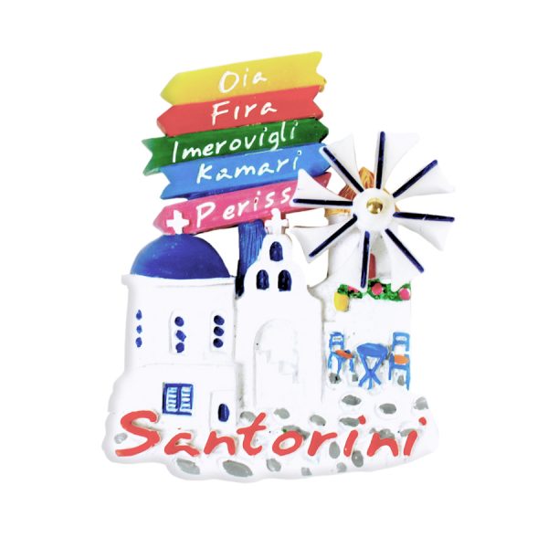 ΜΑΓΝΗΤΑΚΙ ΜΕ ΕΚΚΛΗΣΙΑ SANTORINI /ΣΥΣΚ10