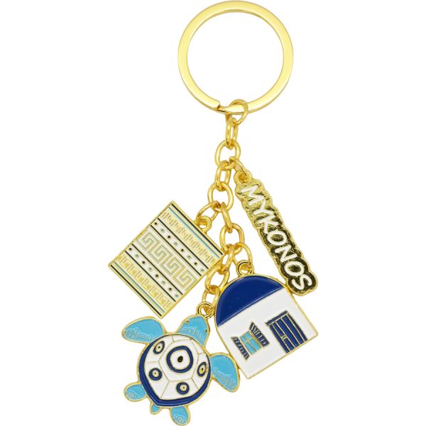 KEYRING TURTLE MYKONOS