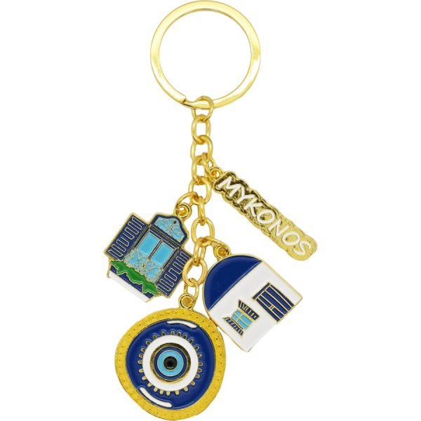 KEYRING EYE MYKONOS