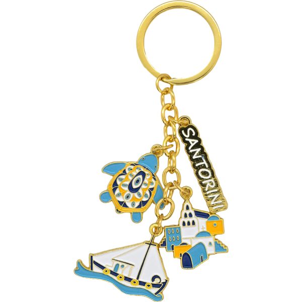 KEYRING SANTORINI