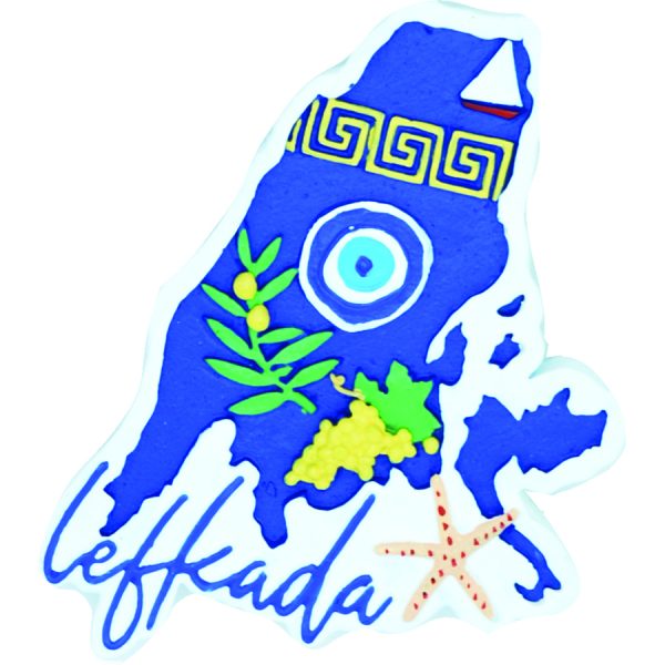 ΜΑΓΝΗΤΑΚΙ ΧΑΡΤΗΣ LEFKADA /ΣΥΣΚ10