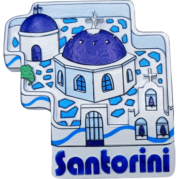 MAGNET SANTORINI /6,5Χ7CM
