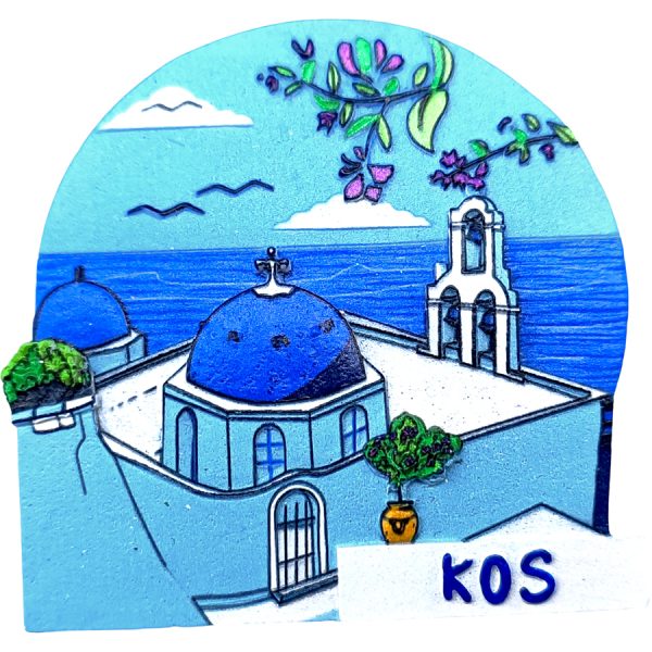 ΜΑΓΝΗΤΑΚΙ ΕΚΚΛΗΣΙΑ ΚΩΣ /6,5Χ6,3ΕΚ /ΣΥΣΚ10