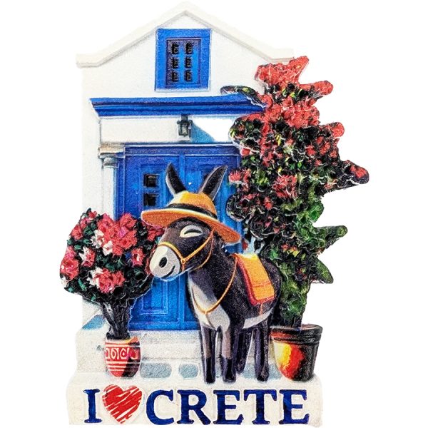 ΜΑΓΝΗΤΑΚΙ ΜΕ ΓΑΙΔΟΥΡΑΚΙ CRETE /ΣΥΣΚ10