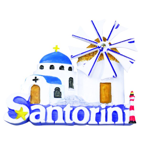 ΜΑΓΝΗΤΑΚΙ ΑΝΕΜΟΜΥΛΟΣ SANTORINI /ΣΥΣΚ10