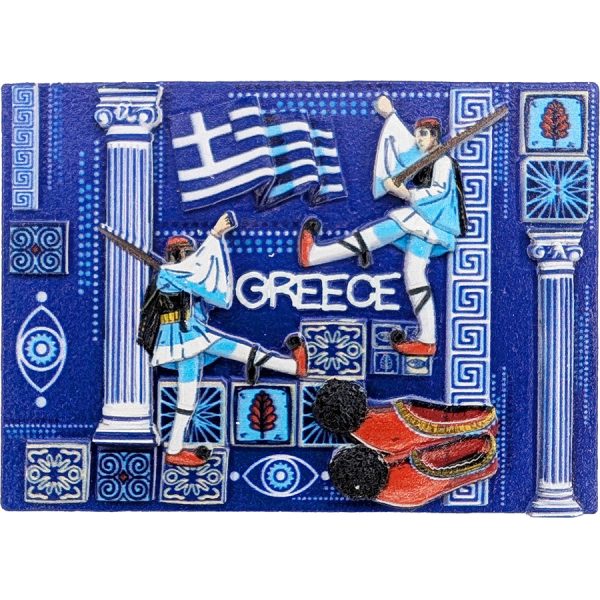 ΜΑΓΝΗΤΑΚΙ ΜΕ ΤΣΟΛΙΑΔΕΣ GREECE /ΣΥΣΚ10