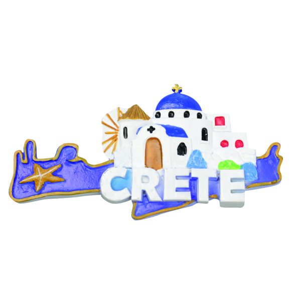 ΜΑΓΝΗΤΑΚΙ ΧΑΡΤΗΣ ΜΕ ΕΚΚΛΗΣΙΑ CRETE /ΣΥΣΚ10