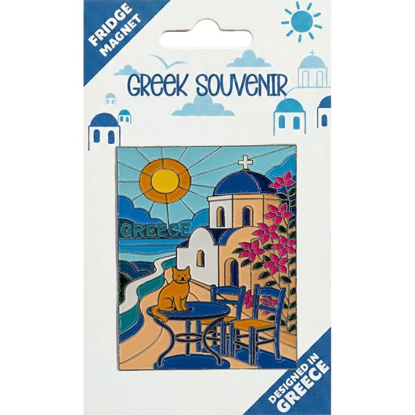 ΜΑΓΝΗΤΑΚΙ ΜΕ ΕΚΚΛΗΣΙΑ GREECE /5,6X7ΕΚ /ΣΥΣΚ10