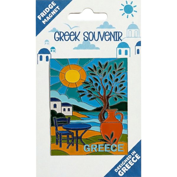ΜΑΓΝΗΤΑΚΙ ΜΕ ΕΛΙΑ GREECE /5,6X7ΕΚ /ΣΥΣΚ10