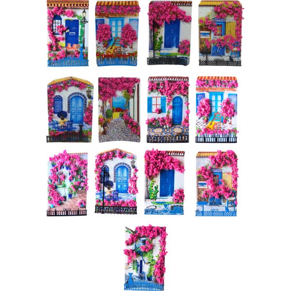 ΜΑΓΝΗΤΑΚΙ ΠΟΛΥΕΣΤ. ΜΕ ΒΟΥΚΑΜΒΙΛΙΑ CRETE /ΣΥΣΚ10