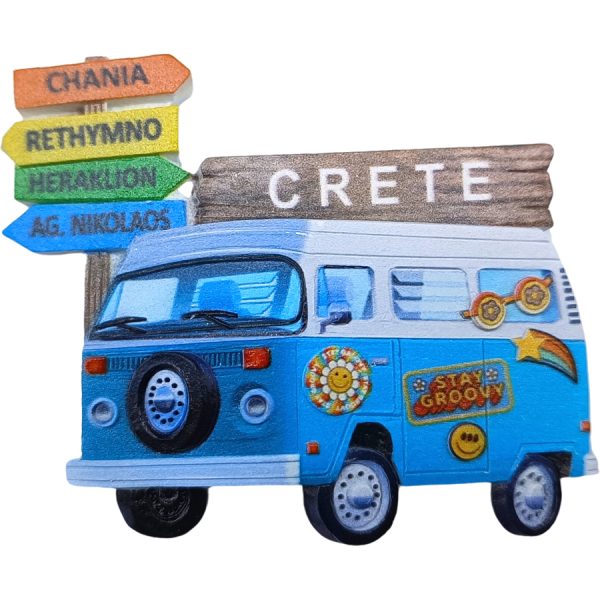 ΜΑΓΝΗΤΑΚΙ ΒΑΝ ΚΡΗΤΗ /7,5Χ6,1ΕΚ /ΣΥΣΚ10