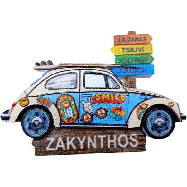 ΜΑΓΝΗΤΑΚΙ ΑΥΤΟΚΙΝΗΤΟ ΖΑΚΥΝΘΟΣ /7,5Χ5,3ΕΚ /ΣΥΣΚ10