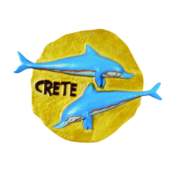 ΜΑΓΝΗΤΑΚΙ ΔΕΛΦΙΝΙΑ CRETE /ΧΡΥΣΟ /ΣΥΣΚ10