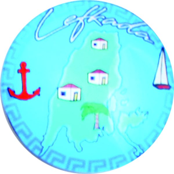 ΜΑΓΝΗΤΑΚΙ ΣΤΡΟΓΓ. LEFKADA /4ΕΚ /ΣΥΣΚ10