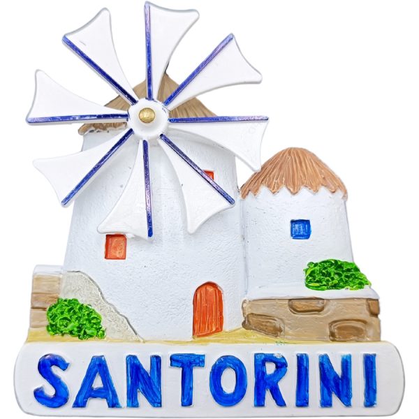 ΜΑΓΝΗΤΑΚΙ ΜΕ ΑΝΕΜΟΜΥΛΟ ΣΑΝΤΟΡΙΝΗ /ΣΥΣΚ10