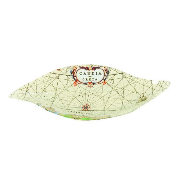 ΠΙΑΤΕΛΑ ΦΥΛΛΟ ΓΥΑΛΙΝΟ ΙΣΤΟΡΙΚΟΣ ΧΑΡΤΗΣ ΚΡΗΤΗ /19X9ΕΚ /ΣΥΣΚ6
