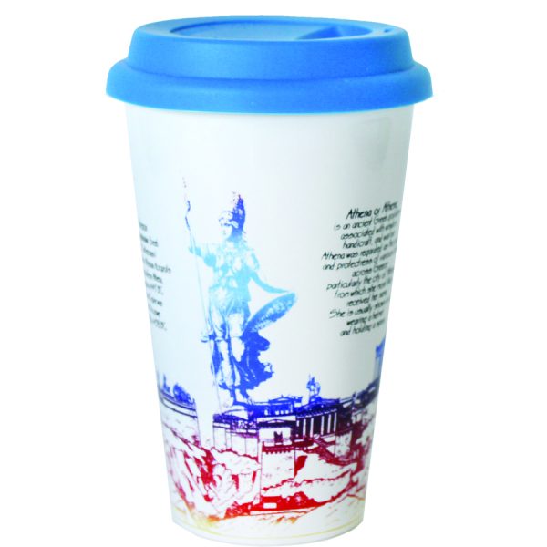 ΚΟΥΠΑ ΚΕΡΑΜ. ΘΕΑ ΑΘΗΝΑ GREECE ΜΕ ΚΑΠΑΚΙ /9Χ6Χ14ΕΚ /ΣΥΣΚ12