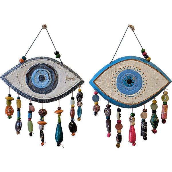 ΚΡΕΜΑΣΤΟ ΜΑΤΙ ΜΕ ΧΑΝΤΡΕΣ 2ΣΧΕΔ. /25Χ15ΕΚ /ΣΥΣΚ6