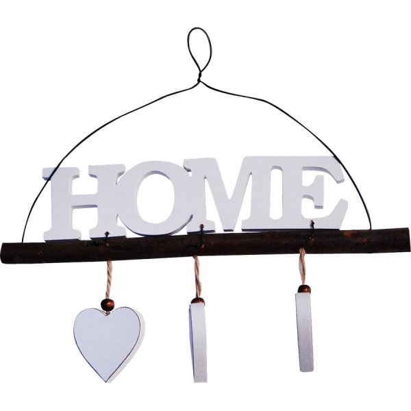 ΔΙΑΚΟΣΜΗΤΙΚΟ ΞΥΛ. "HOME" ΜΕ ΚΑΡΔΙΕΣ/26Χ26ΕΚ