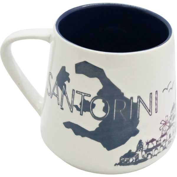 ΚΟΥΠΑ ΜΕ ΕΚΚΛΗΣΙΑ ΣΑΝΤΟΡΙΝΗ 2ΧΡΩΜ. 340ML/ΣΥΣΚ12