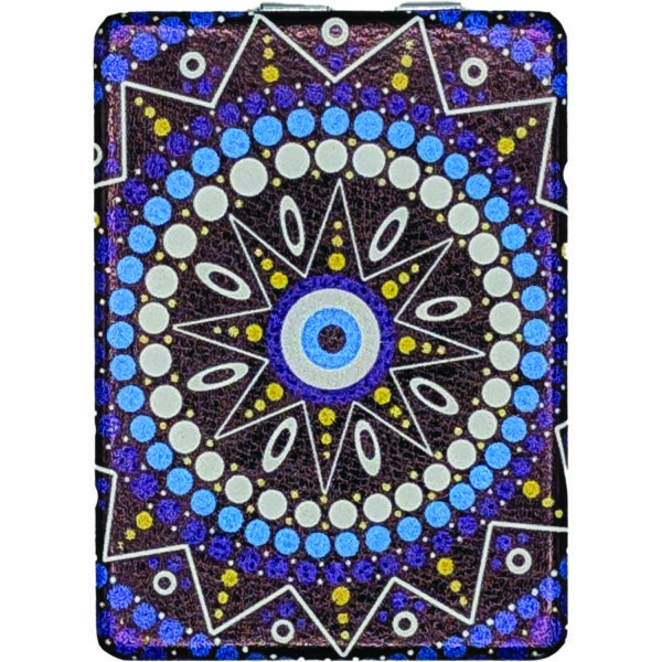 MIRROR WITH EYE SQUARE /6Χ8,5CM