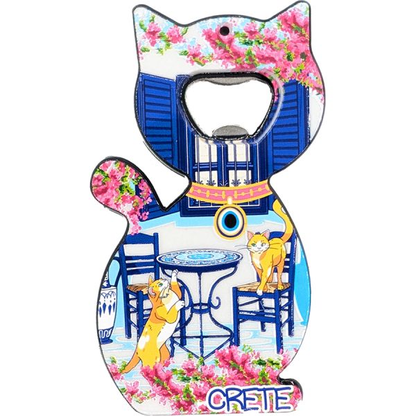 CAN OPENER SHAPE CAT WITH TABLE CRETE